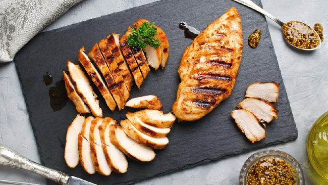 menu dada ayam untuk diet