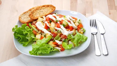 sayuran untuk salad diet